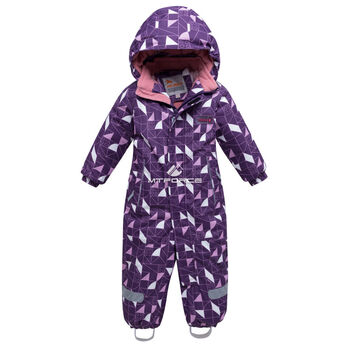 Детский зимний комбинезон фиолетового цвета 8902F